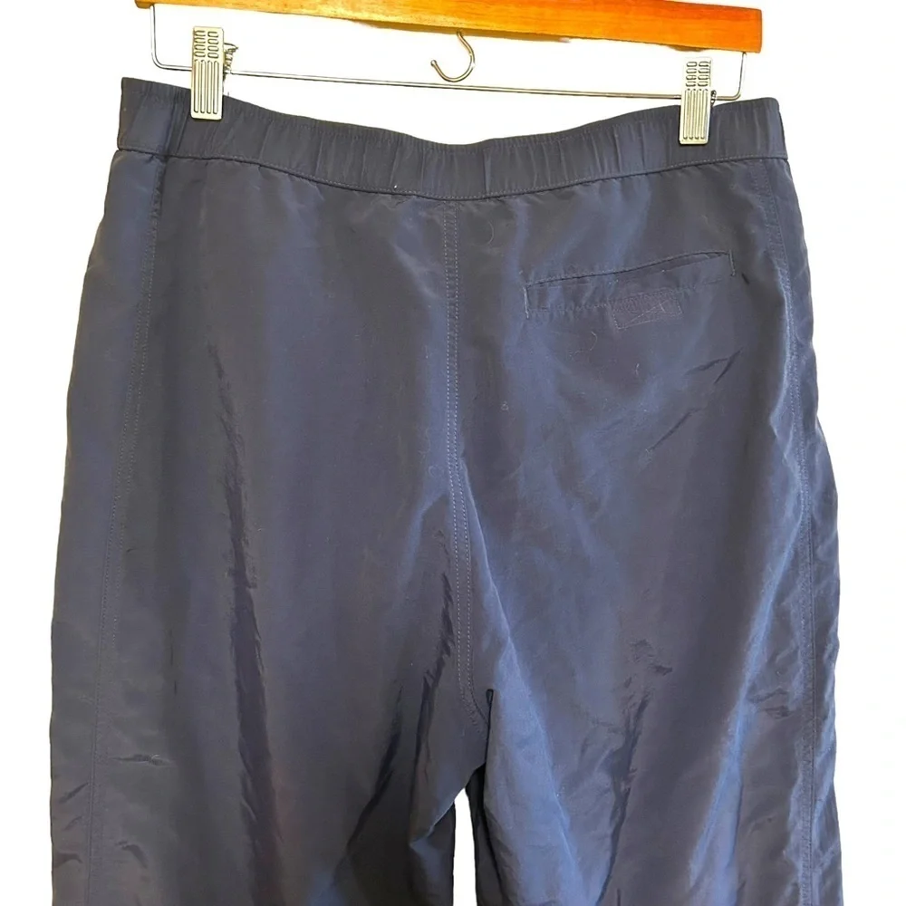 LL. Bean M‎ hiking outdoor pants ankle leg zip mesh lining navy